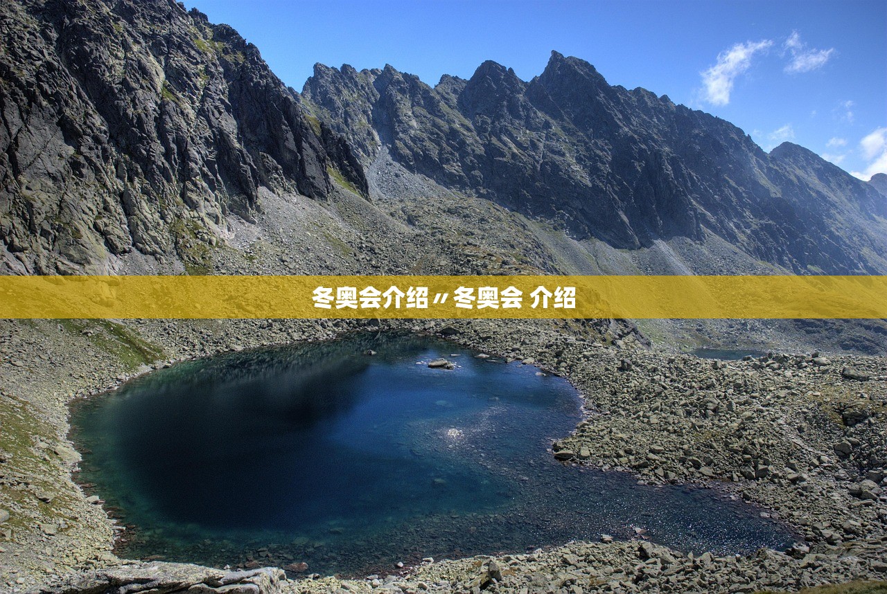 冬奥会介绍〃冬奥会 介绍