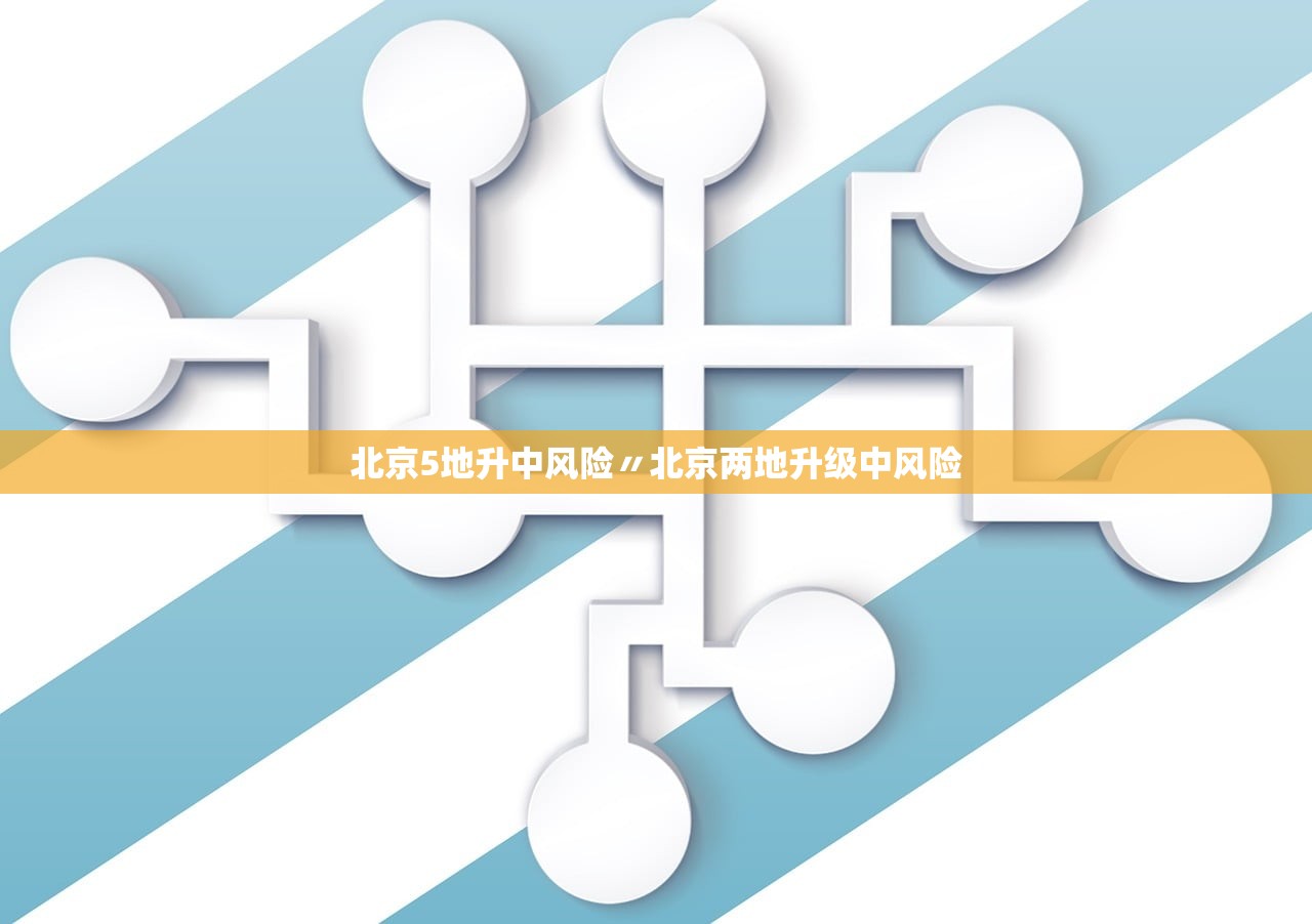 北京5地升中风险〃北京两地升级中风险