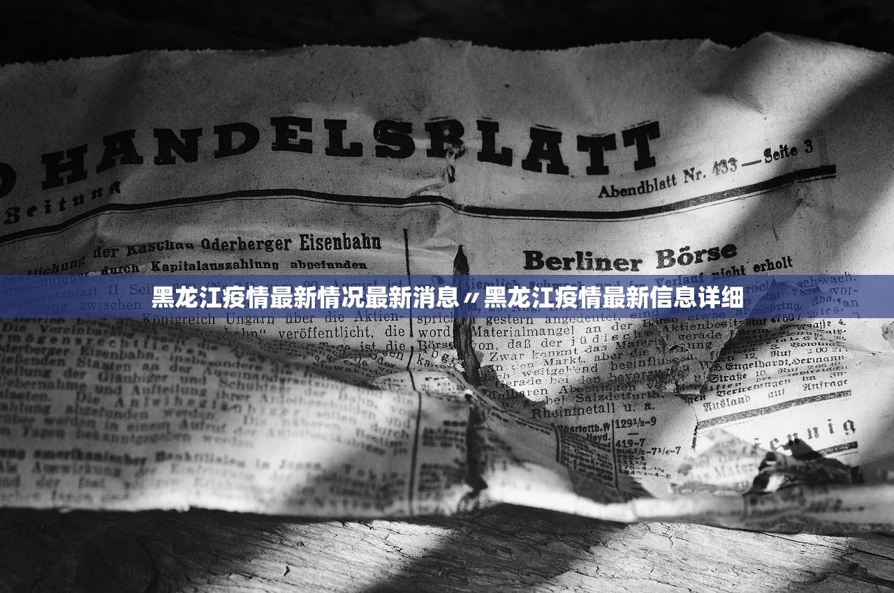 黑龙江疫情最新情况最新消息〃黑龙江疫情最新信息详细