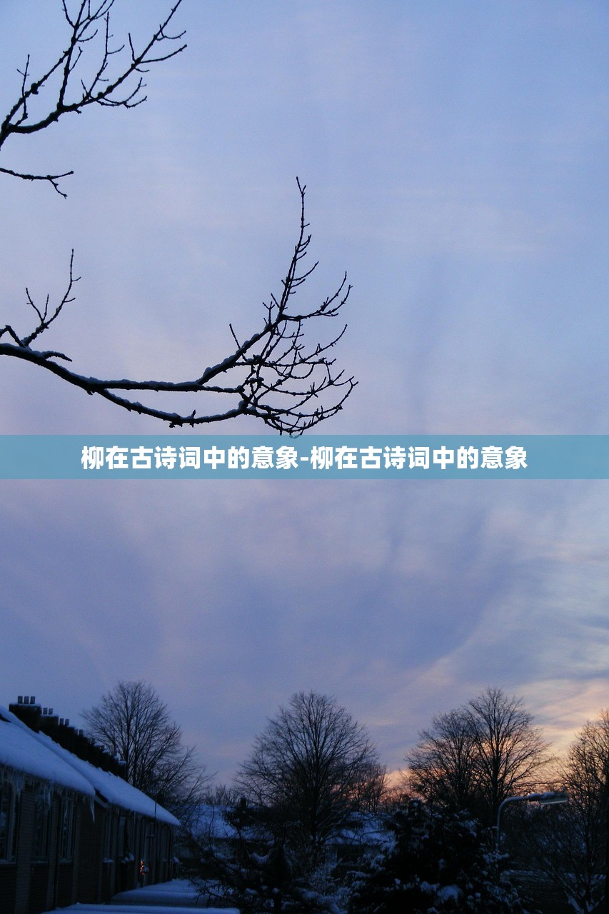 柳在古诗词中的意象-柳在古诗词中的意象 柳在古诗词中的意象-柳在古诗词中的意象
