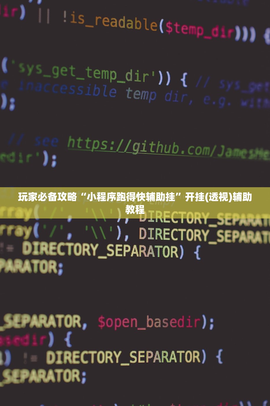 玩家必备攻略“小程序跑得快辅助挂”开挂(透视)辅助教程
