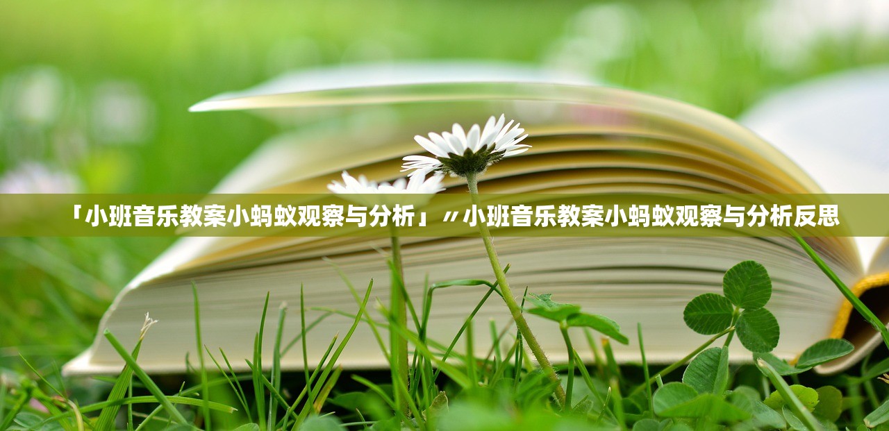 「小班音乐教案小蚂蚁观察与分析」〃小班音乐教案小蚂蚁观察与分析反思 「小班音乐教案小蚂蚁观察与分析」〃小班音乐教案小蚂蚁观察与分析反思