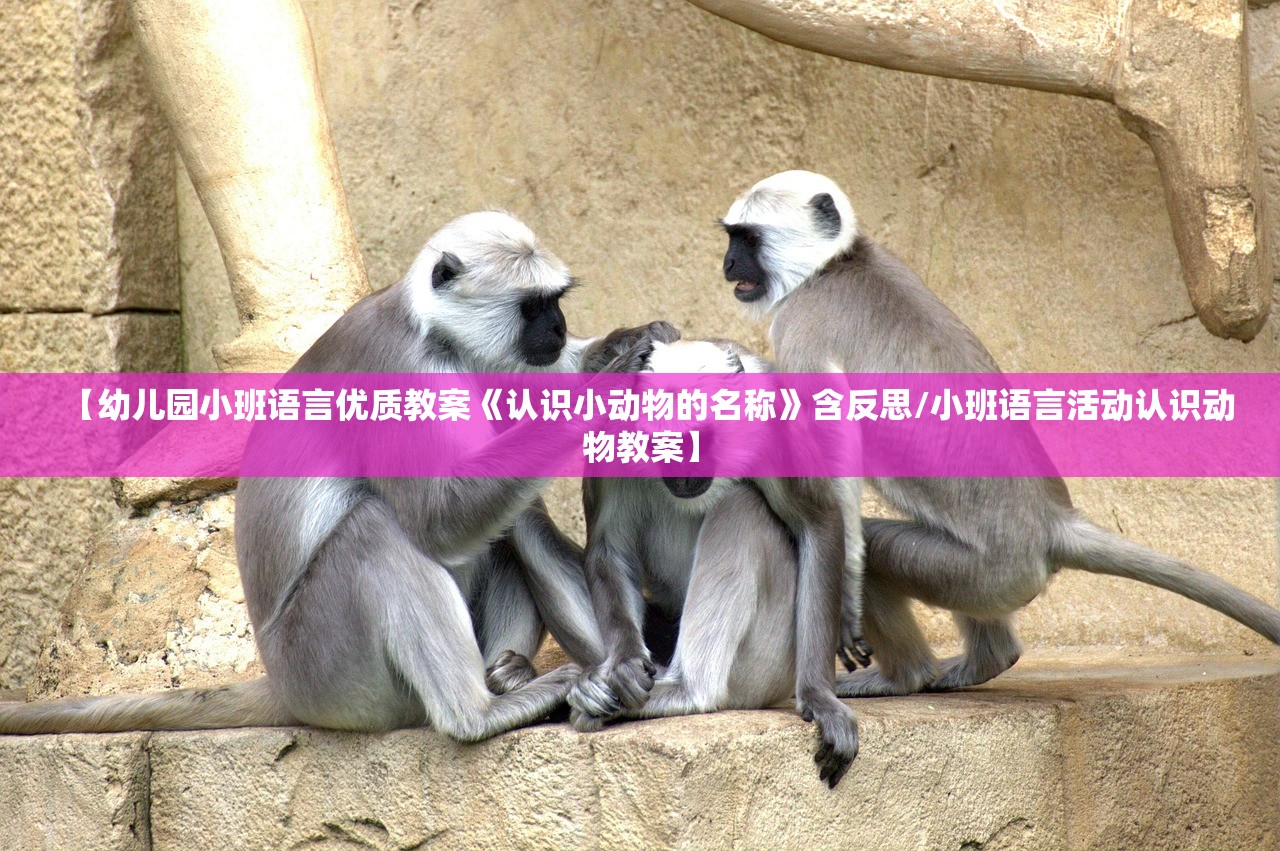 【幼儿园小班语言优质教案《认识小动物的名称》含反思/小班语言活动认识动物教案】 【幼儿园小班语言优质教案《认识小动物的名称》含反思/小班语言活动认识动物教案】