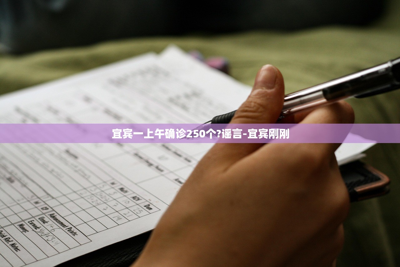 宜宾一上午确诊250个?谣言-宜宾刚刚 宜宾一上午确诊250个?谣言-宜宾刚刚