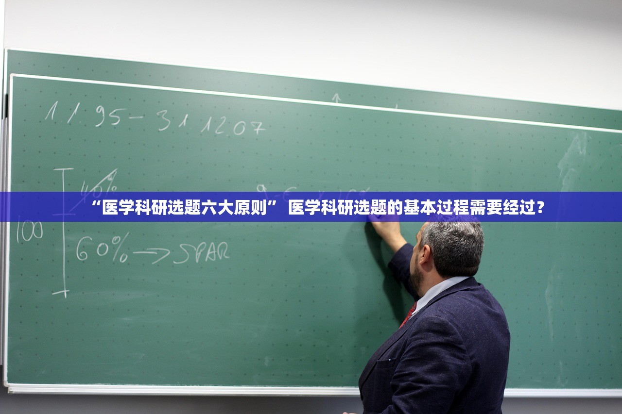 “医学科研选题六大原则” 医学科研选题的基本过程需要经过？