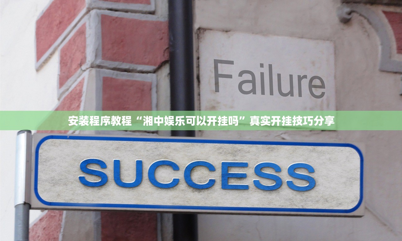 安装程序教程“湘中娱乐可以开挂吗	”真实开挂技巧分享