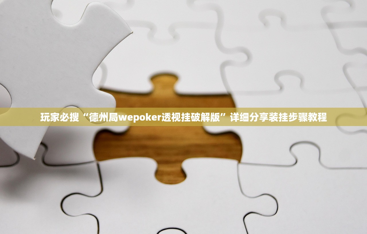 玩家必搜“德州局wepoker透视挂破解版	”详细分享装挂步骤教程