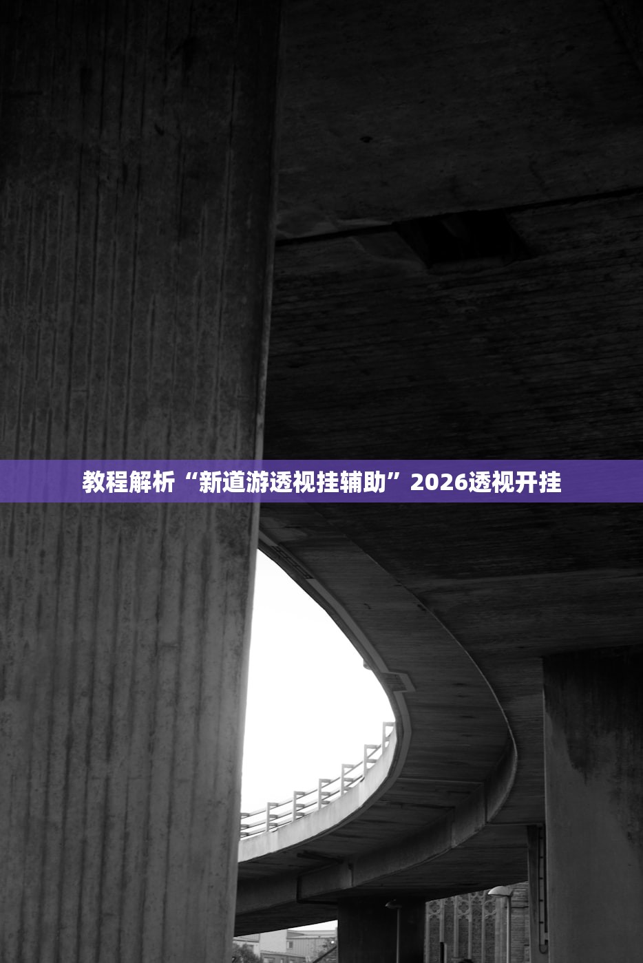 教程解析“新道游透视挂辅助”2026透视开挂