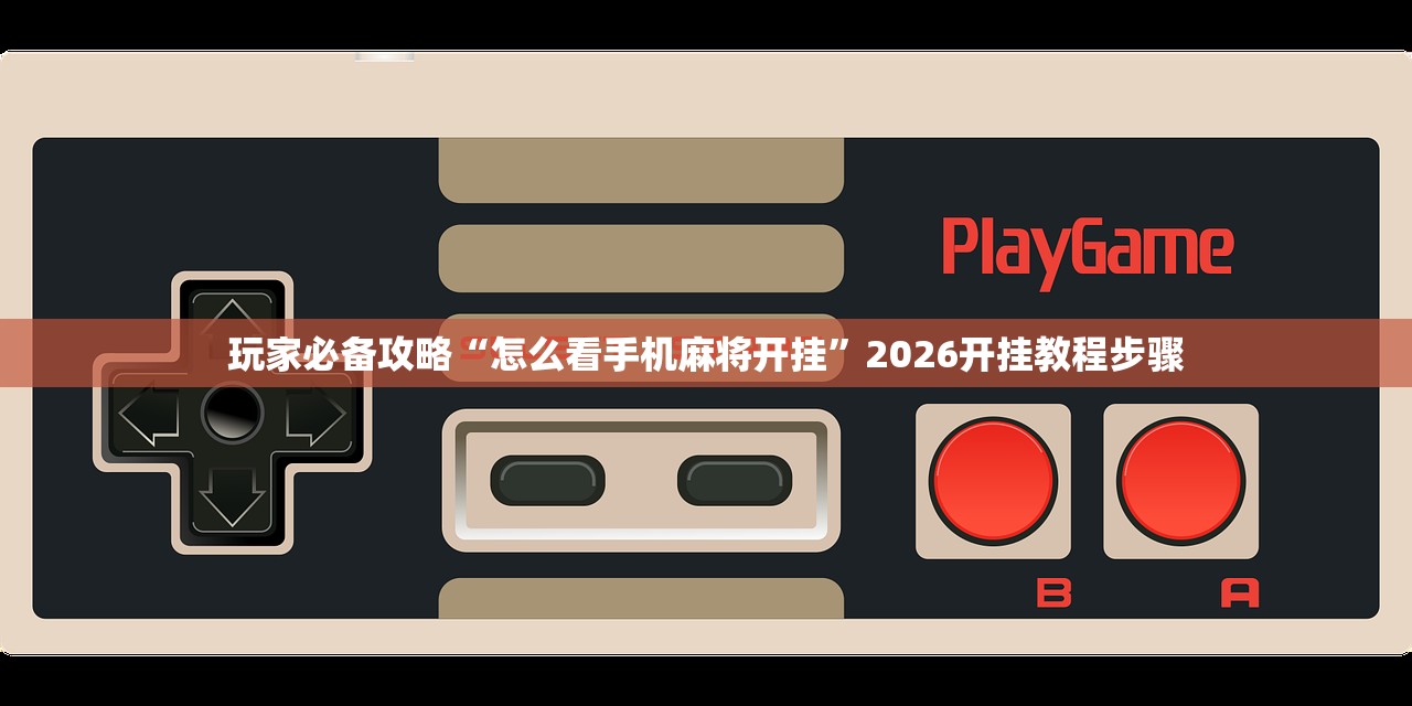 玩家必备攻略“怎么看手机麻将开挂”2026开挂教程步骤