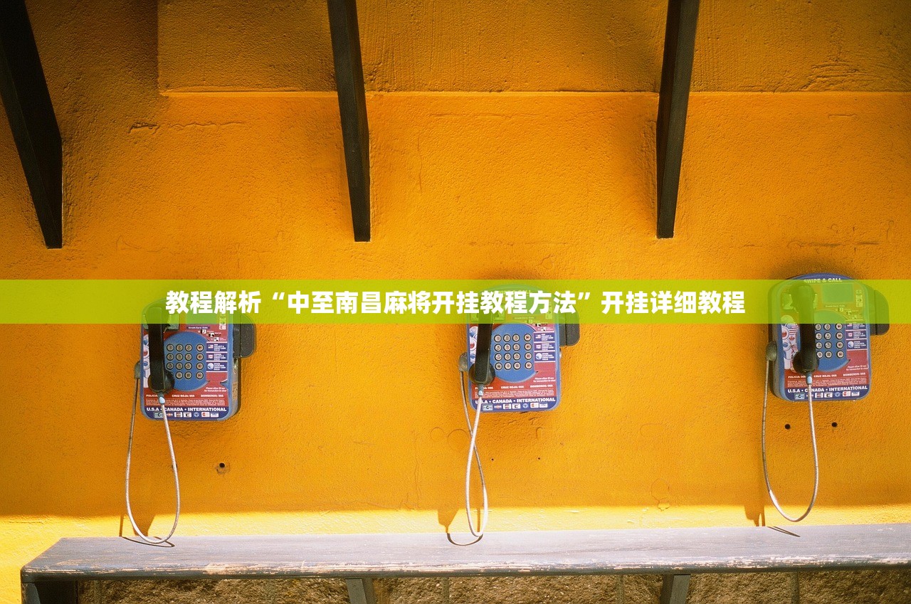 教程解析“中至南昌麻将开挂教程方法”开挂详细教程