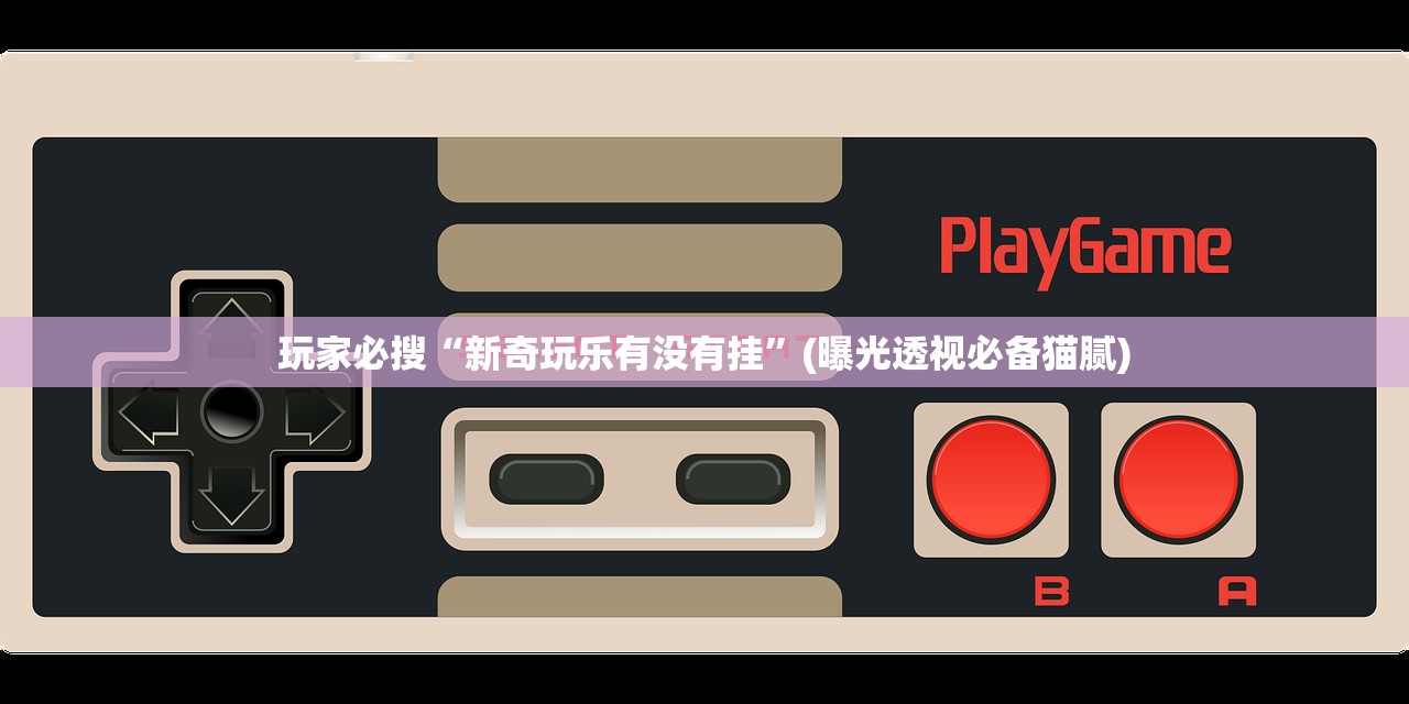 玩家必搜“新奇玩乐有没有挂”(曝光透视必备猫腻)