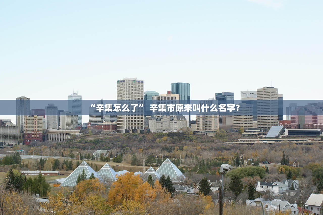 “辛集怎么了	” 辛集市原来叫什么名字？
