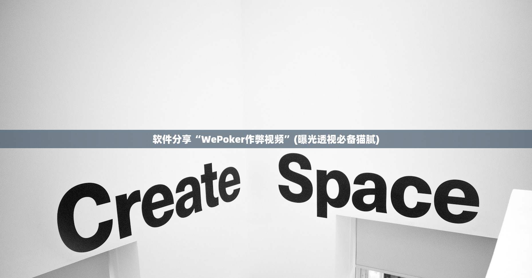 软件分享“WePoker作弊视频”(曝光透视必备猫腻)