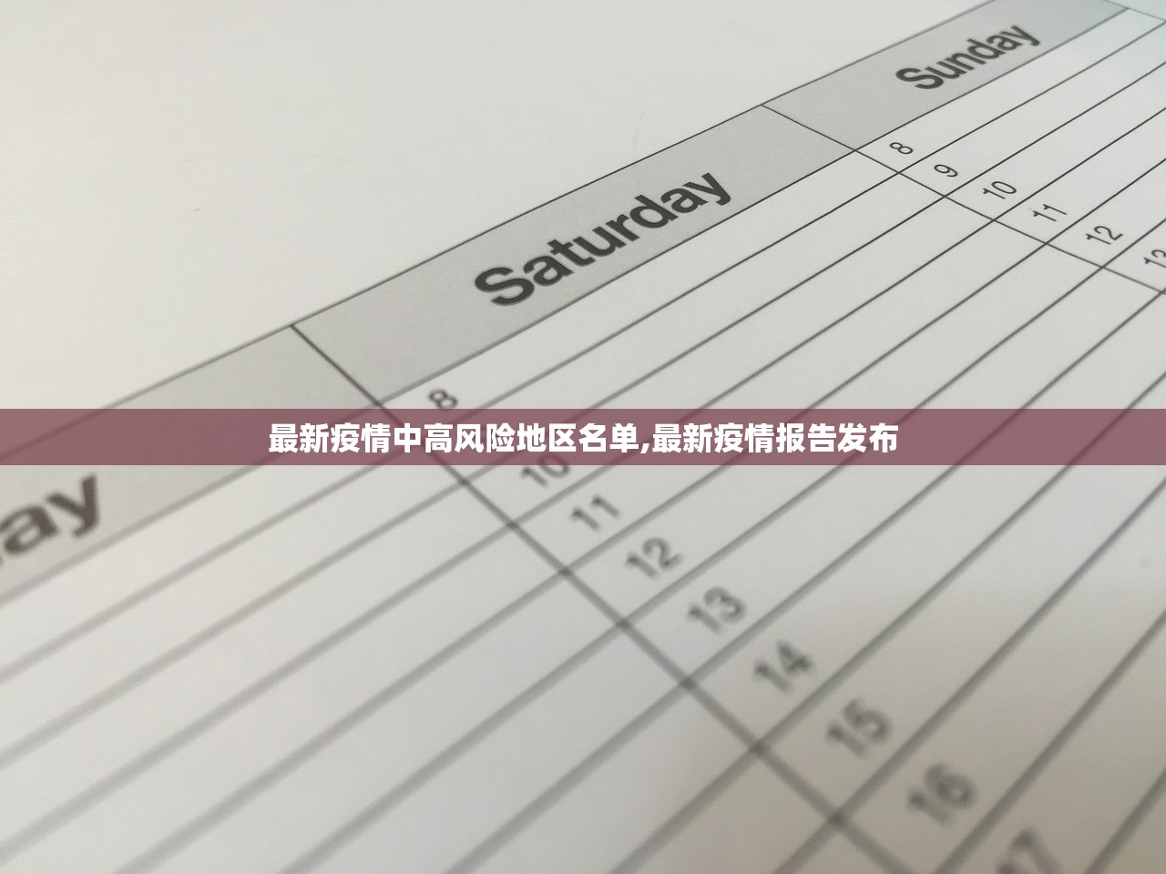 最新疫情中高风险地区名单,最新疫情报告发布 最新疫情中高风险地区名单,最新疫情报告发布