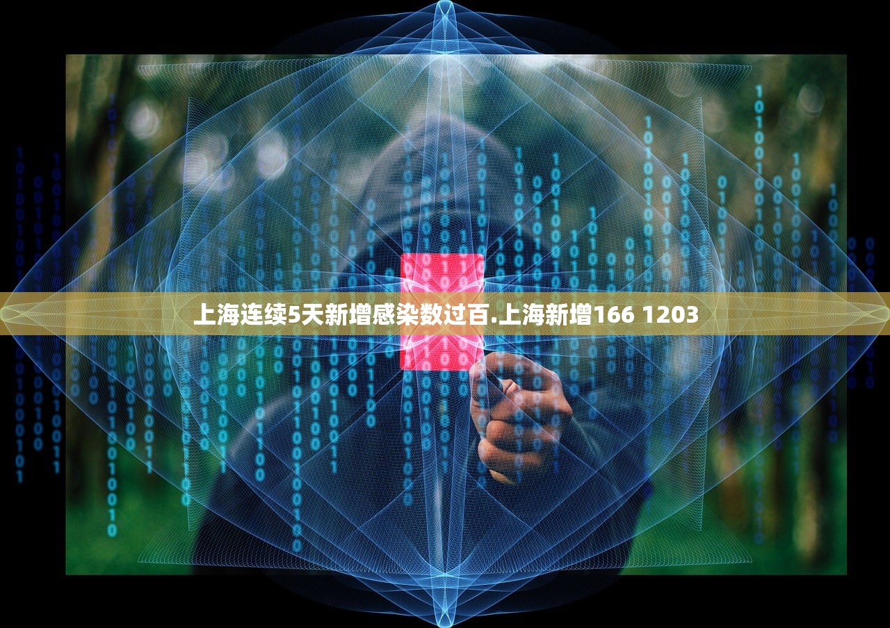 上海连续5天新增感染数过百.上海新增166 1203 上海连续5天新增感染数过百.上海新增166 1203